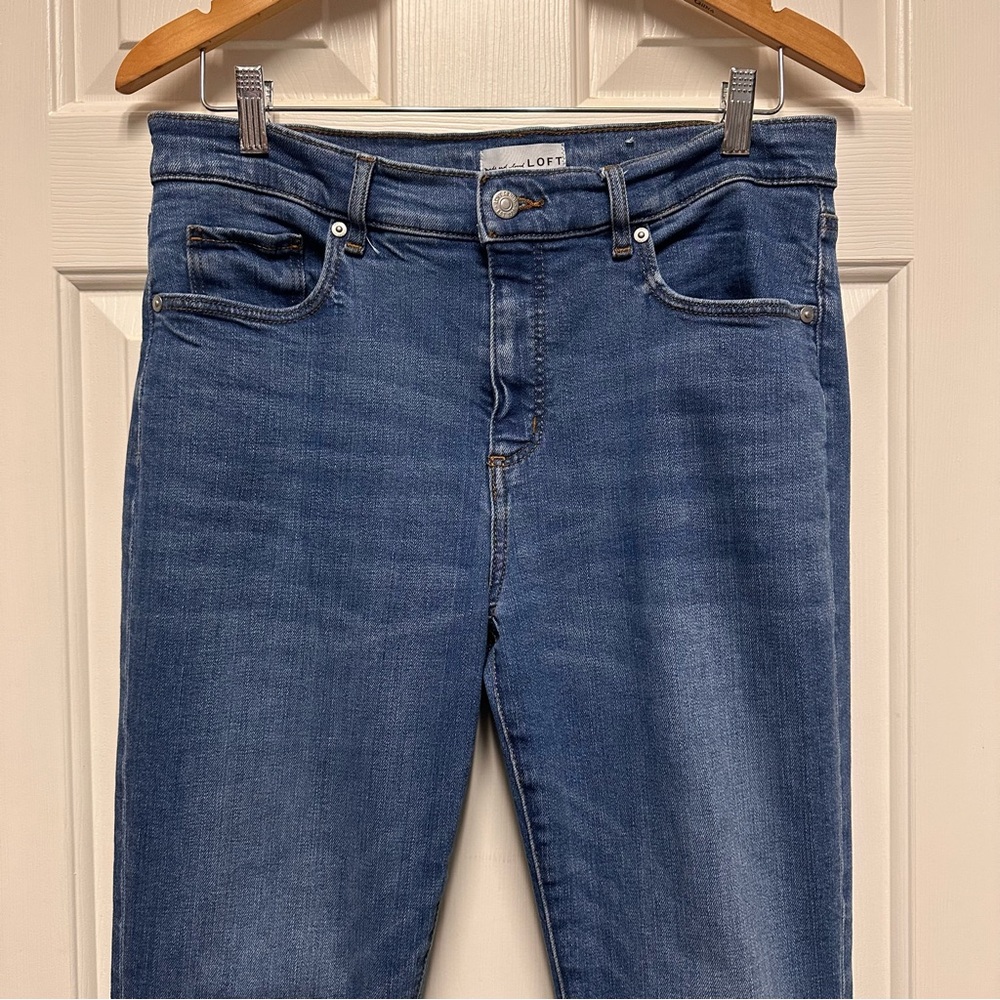 LOFT Like New The Boot High Waisted Jeans Bootcut Size 10